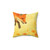 Whimsical Fox Dreams - Spun Polyester Square Pillow