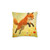 Whimsical Fox Dreams - Square Pillow