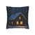 Winter Wonderland Magic - Square Poly Canvas Pillowcase