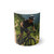 Pedal Power Journey - White Ceramic Mug, 11oz and 15oz