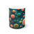Microbial Galaxy - White Ceramic Mug, 11oz and 15oz