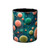 Microbial Galaxy - Accent Mugs, 11oz