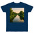 Serene River Valley - Single Jersey T-shirt