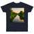 Serene River Valley - Single Jersey T-shirt