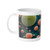 Microbial Galaxy - White Ceramic Mug, 11oz
