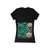 Microbial Galaxy - Women's Jersey Short Sleeve Deep V-Neck Tee