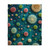 Microbial Galaxy - Throw Blanket