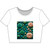 Microbial Galaxy - Women’s Poly-Cotton Crop Tee