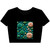 Microbial Galaxy - Women’s Poly-Cotton Crop Tee