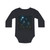 Spooky Forest Night - Baby Long-Sleeve Organic Bodysuit