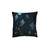 Spooky Forest Night - Square Pillow - Pink Back