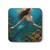 Ethereal Ocean Dance - Hardboard Back Coaster