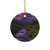 Serene Mountain Retreat - Ceramic Ornaments, 2-Side Print, (1pc, 3pcs, 5pcs, 10pcs)
