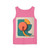 Geometric Cascade - Unisex Garment-Dyed Tank Top