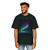 Ethereal Aurora - Men's Heavy Oversized Tee