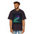 Ethereal Aurora - Men's Heavy Oversized Tee