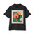 Geometric Cascade - Men's Heavy Oversized Tee