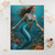 Ethereal Ocean Dance - Soft Fleece Baby Blanket