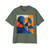 Chromatic Geometry Nexus - Men's Heavy Oversized Tee