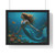 Ethereal Ocean Dance - Horizontal Framed Poster