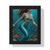 Ethereal Ocean Dance - Framed Vertical Poster