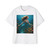 Ethereal Ocean Dance - Men's Heavy Oversized Tee