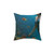 Ethereal Ocean Dance - Spun Polyester Square Pillow