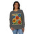 Nature's Mosaic Symphony - Unisex French Terry Raglan Crewneck