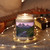 Serene Mountain Retreat - Scented Soy Candles with White Lid, 9oz