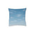 Serene Horizon - Square Pillow - Pink Back