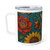 Nature's Mosaic Symphony - Insulated Coffee Mug, 10oz 