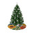 Nature's Mosaic Symphony - Christmas Tree Skirts