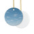 Serene Horizon - Decorative Ceramic Ornaments, Double-Sided (1pc, 3pcs, 5pcs, 10pcs)