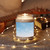 Serene Horizon - Scented Soy Candles with White Lid, 9oz