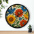 Nature's Mosaic Symphony - Wall Clock
