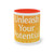 Unleash Your Potential - Two-Tone Coffee Mug, 11oz