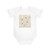 Serene Floral Flow - Baby Short Sleeve Bodysuit