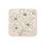 Serene Floral Flow - Cork Back Coaster