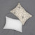 Serene Floral Flow - Spun Polyester Lumbar Pillow