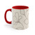 Serene Floral Flow - 11oz Accent Mug