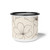 Serene Floral Flow - Enamel Camp Cup