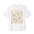 Serene Floral Flow - Unisex Oversized Boxy Tee