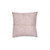 Serene Floral Flow - Square Pillow - Pink Back