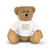 Serene Floral Flow - Plush Toy with T-Shirt