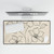 Serene Floral Flow - Desk Mats