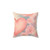 Endless Affection - Faux Suede Square Pillow