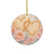 Endless Affection - Decorative Ceramic Ornaments, Double-Sided (1pc, 3pcs, 5pcs, 10pcs)