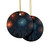 Midnight Magic - Ceramic Ornaments, 2-Side Print, (1pc, 3pcs, 5pcs, 10pcs)