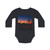 Twilight Desert Dreams - Baby Long-Sleeve Organic Bodysuit