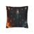 Elemental Fury - Square Poly Canvas Pillowcase